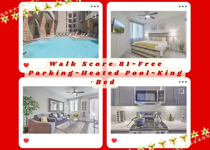 Walk Score 81-Shopping District-King Bed-Parking G3047