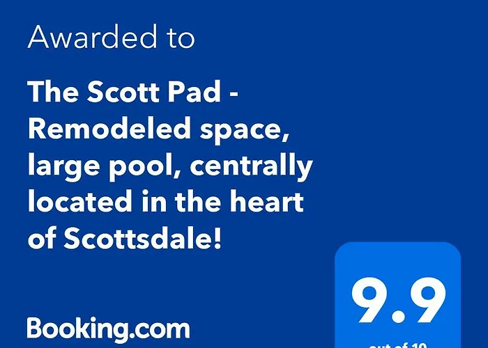 The Scott Pad - Remodeled Space, Large Pool, Centrally Located In The Heart Of Scottsdale!