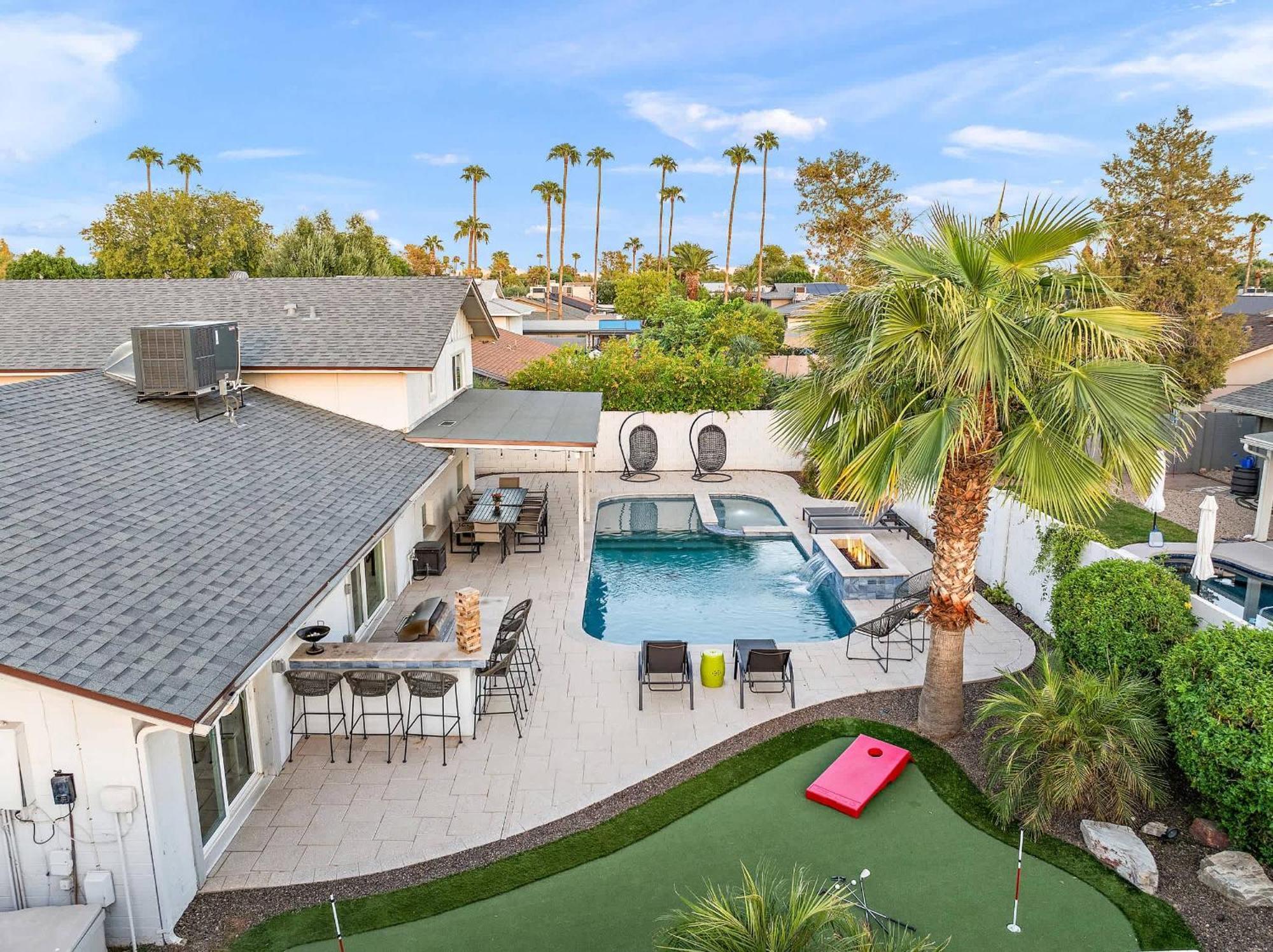 Pool Ping Pong Pool Table Arcade Corn Hole Holiday home *
