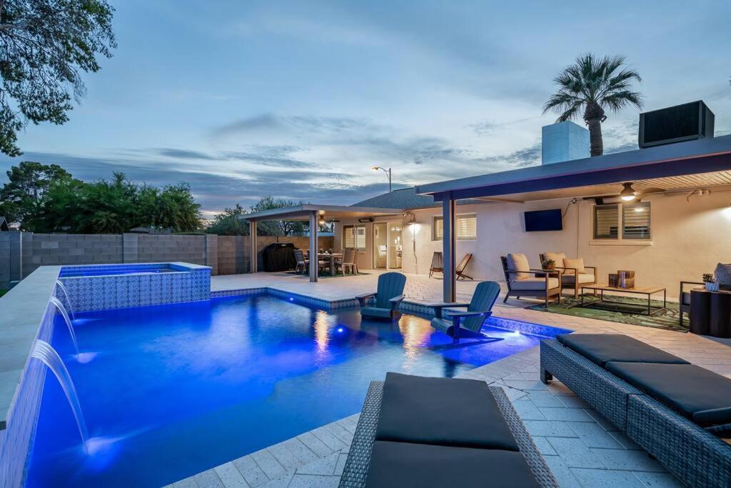 Dos Cacti Outdoor Oasis, Heated Pool, Spa, Bikes, Ev, Bbq Scottsdale