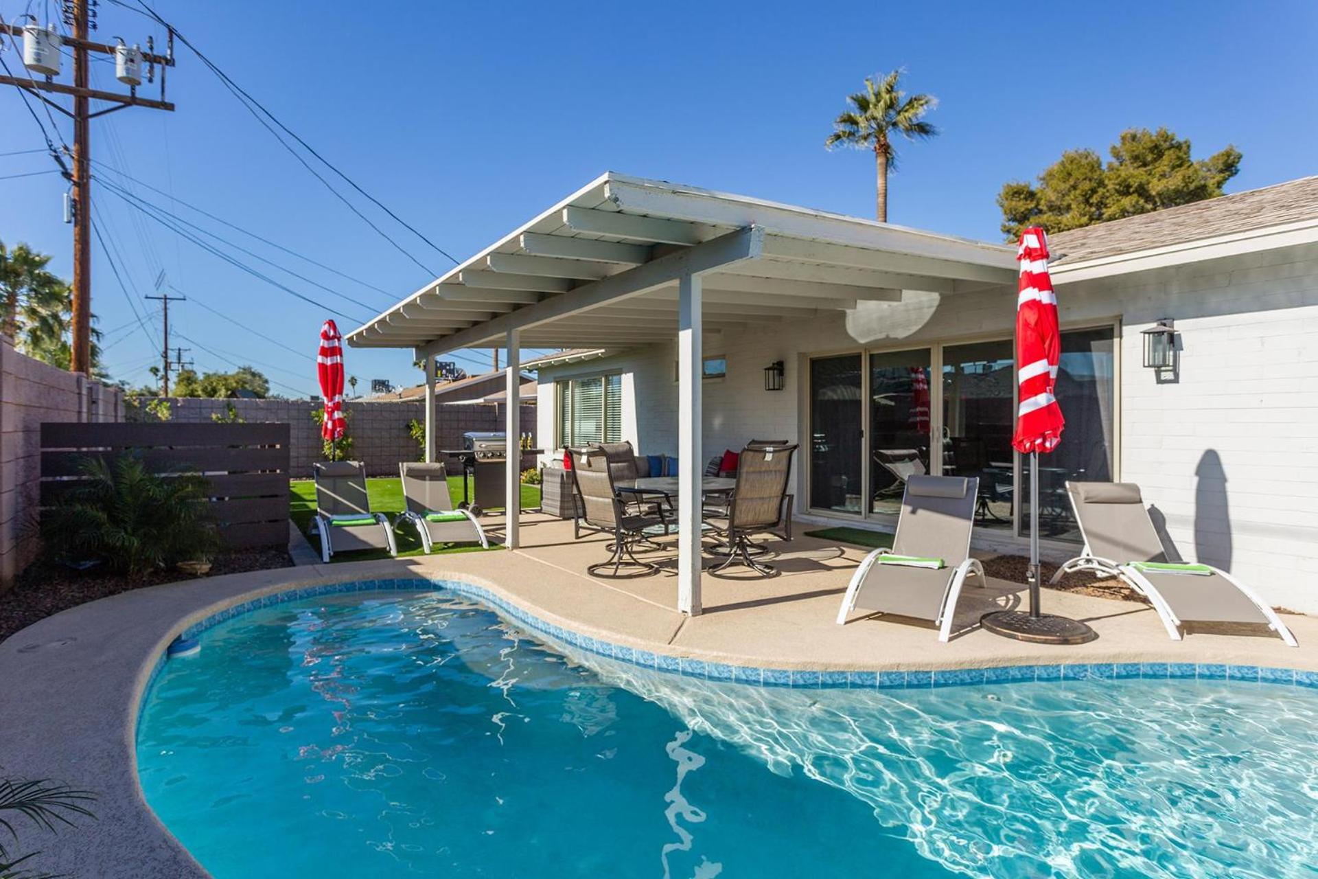 Sun-soaked - Private Pool - In Old Town Holiday home Scottsdale