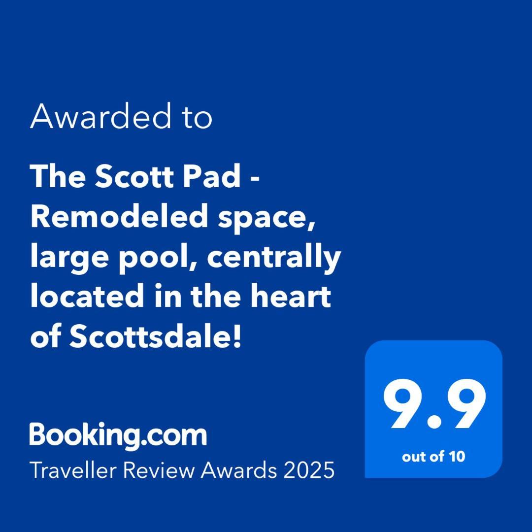 The Scott Pad - Remodeled Space, Large Pool, Centrally Located In The Heart Of Scottsdale! *