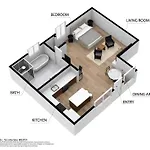 Brand New Home W Parking Blocks From Oldtown- 3C