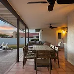 Theater Swimming And Large Backyard At Adobe Modern. Nearby High-End Experiences And Golf Course