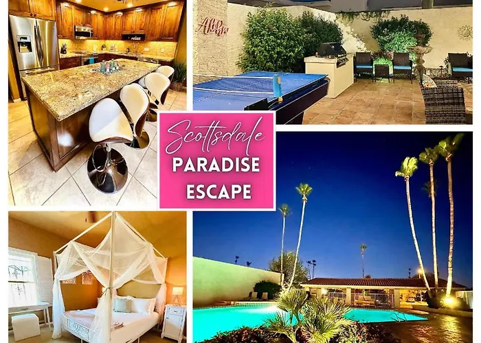 Scottsdale Paradise Escape-Close To Old Town, Next To Pool & Hot Tub