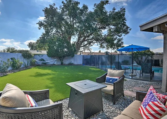 Scottsdale Home With Pool, Yard, Hammock And Fire Pit!