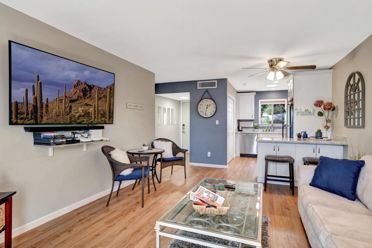 Apartment Renovated Quiet Single-story, Minutes To Old Town, Pool Outside The Door *