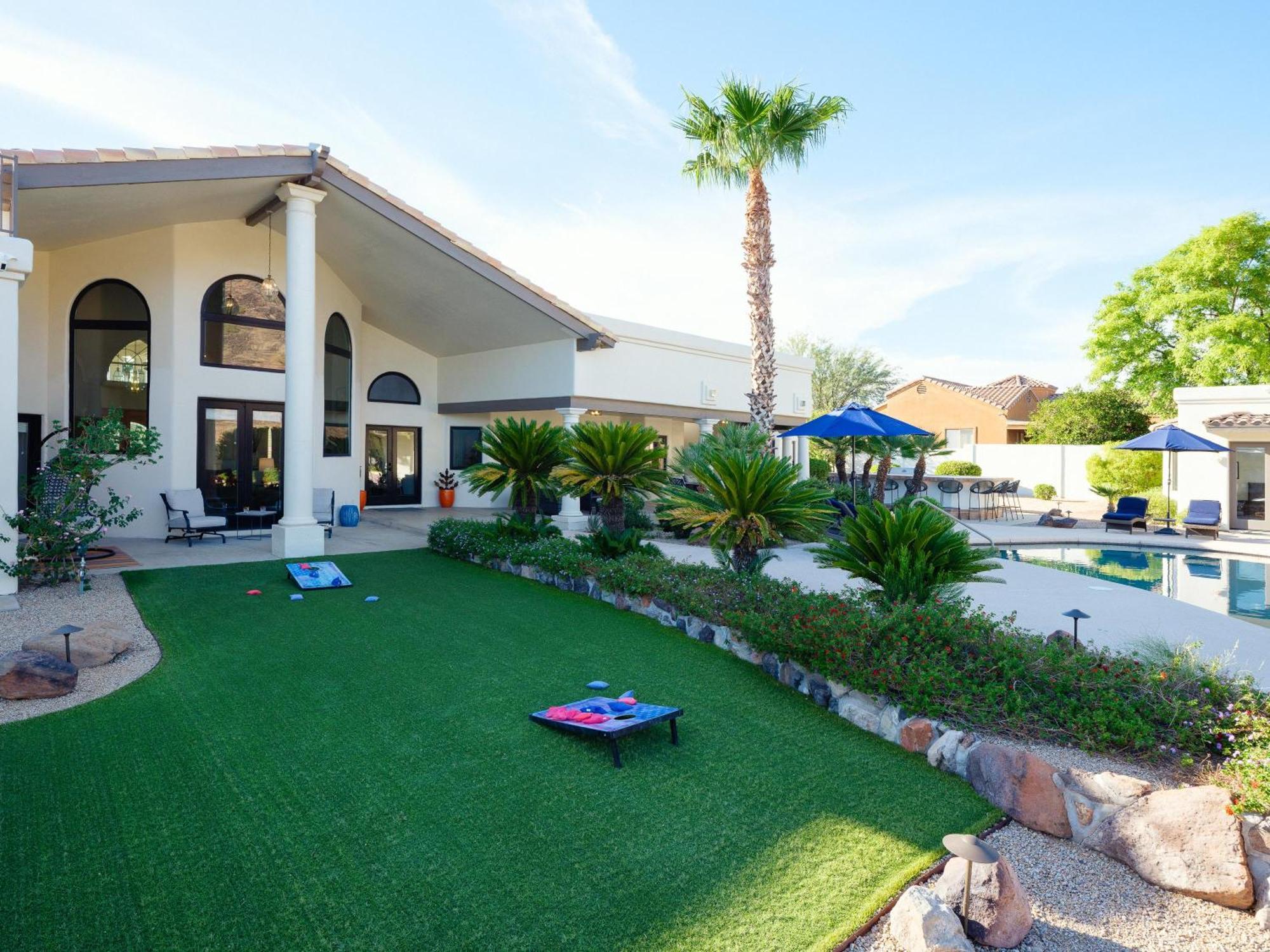 Luxury Mountain Estate-pool-spa-bbq+bar-fire Pit * Scottsdale