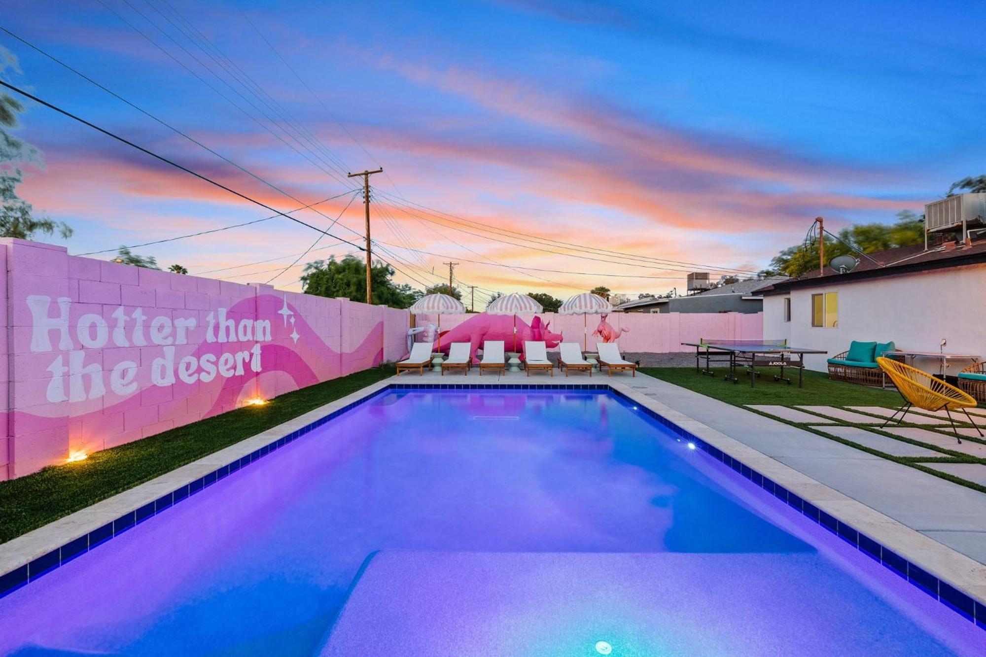 Bachelorette! Fire Pit+heated Pool+3mi To Old Town Scottsdale