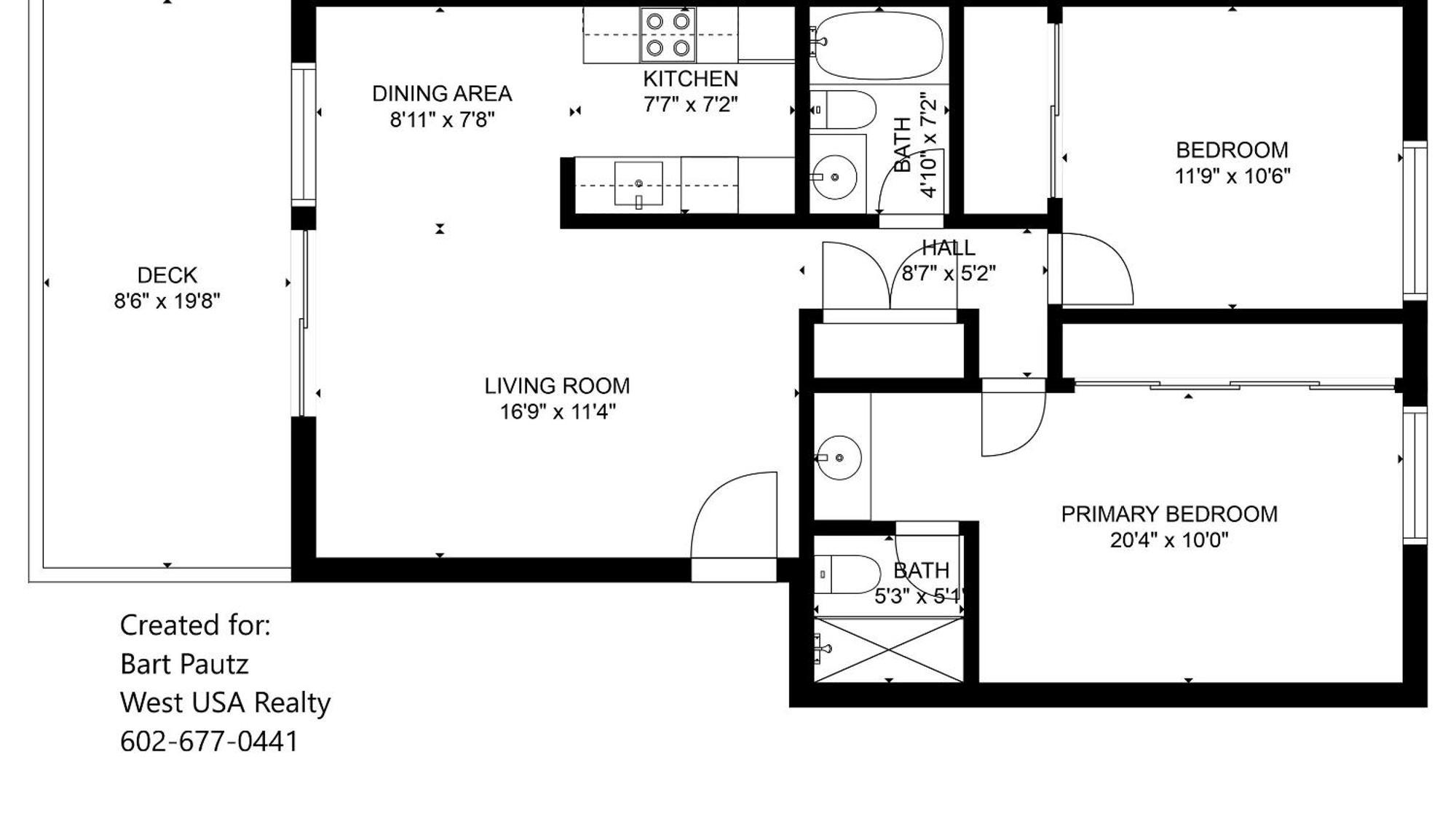 Stylish Old Town 2 Bdrm Ground Floor Holiday home Scottsdale