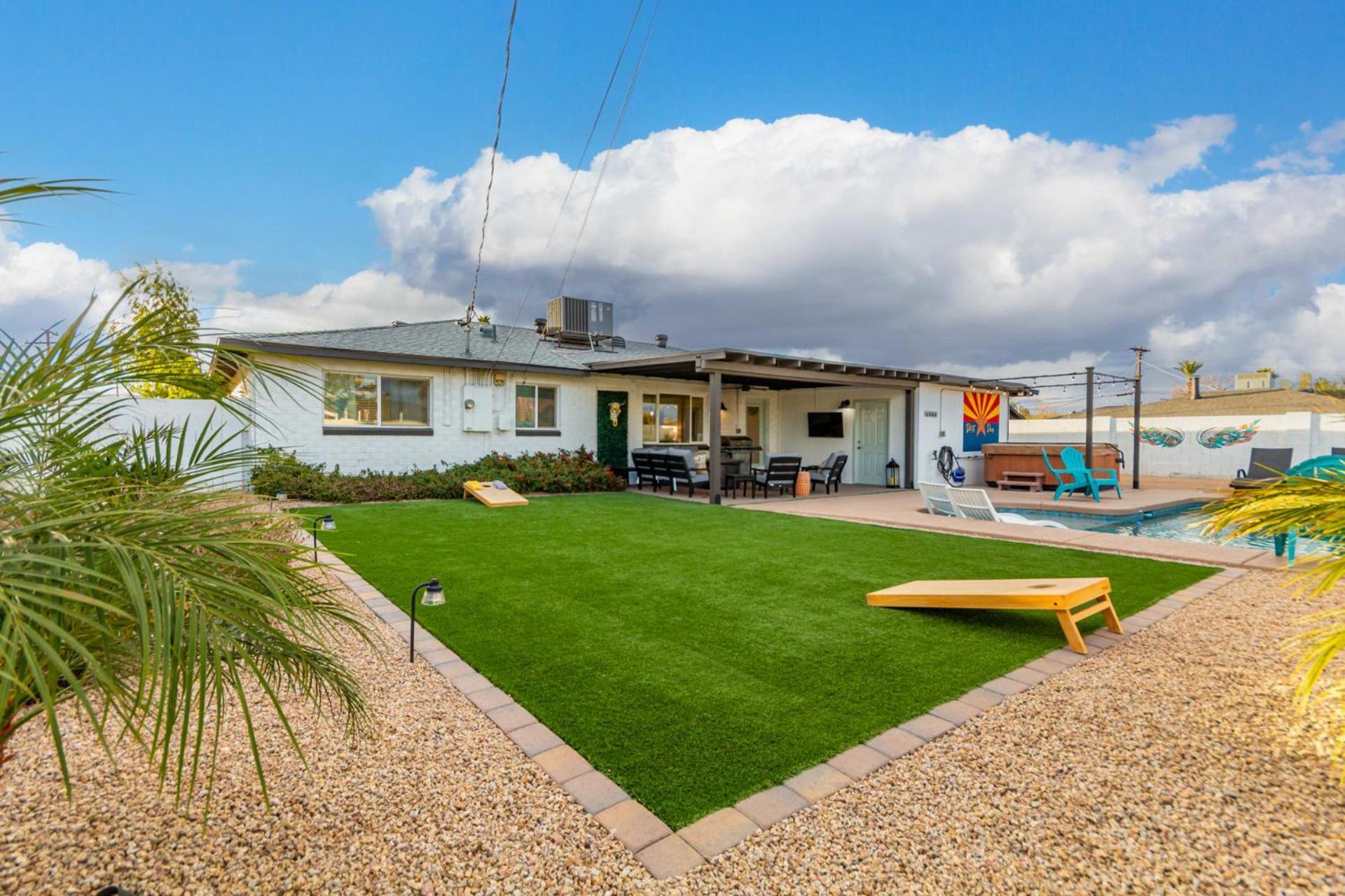 Modern Sw Family Retreat-pool-hot Tub-firepit * Scottsdale