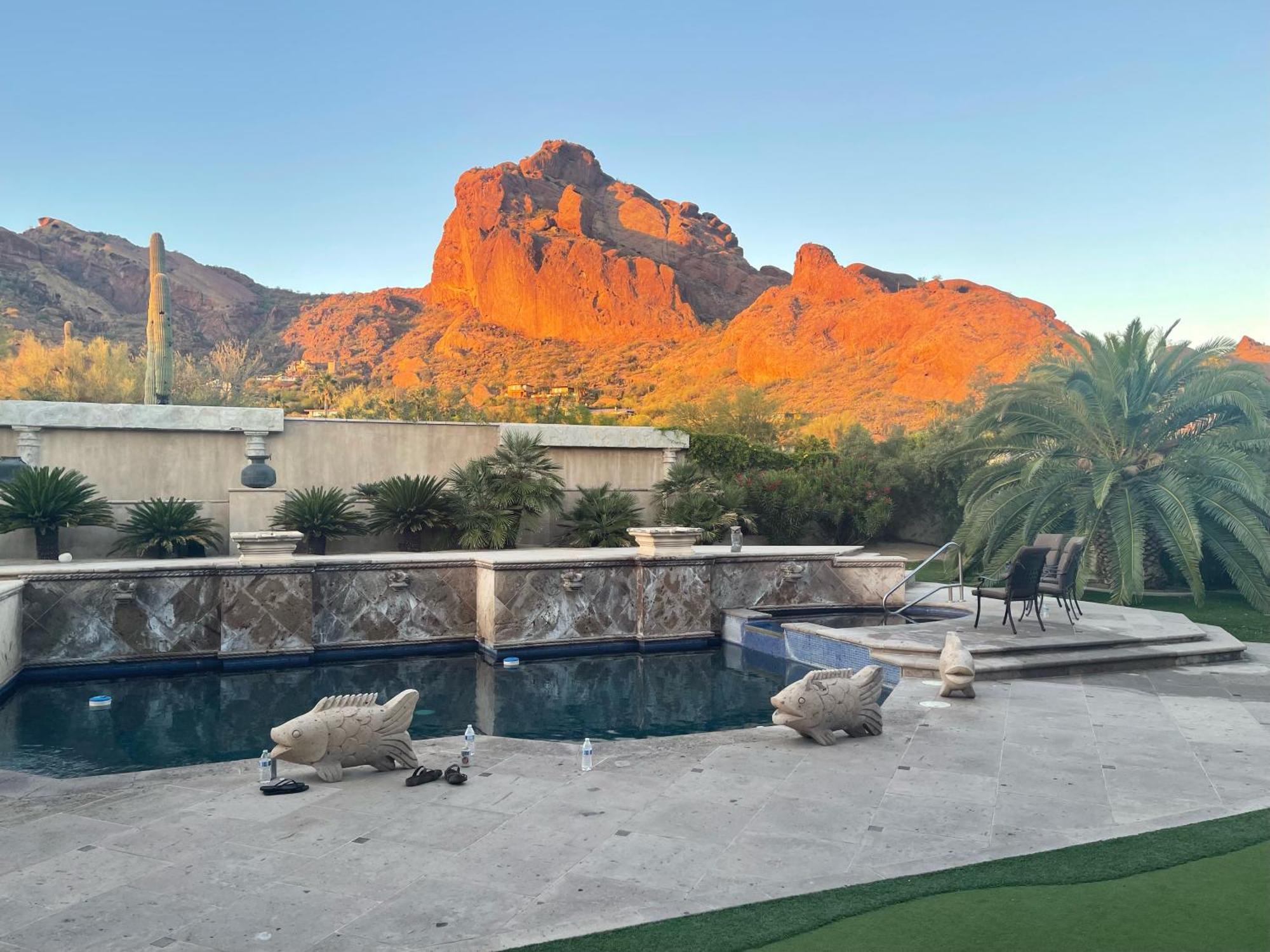 Camelback Mountain Mansion In Paradise Valley, Az Villa