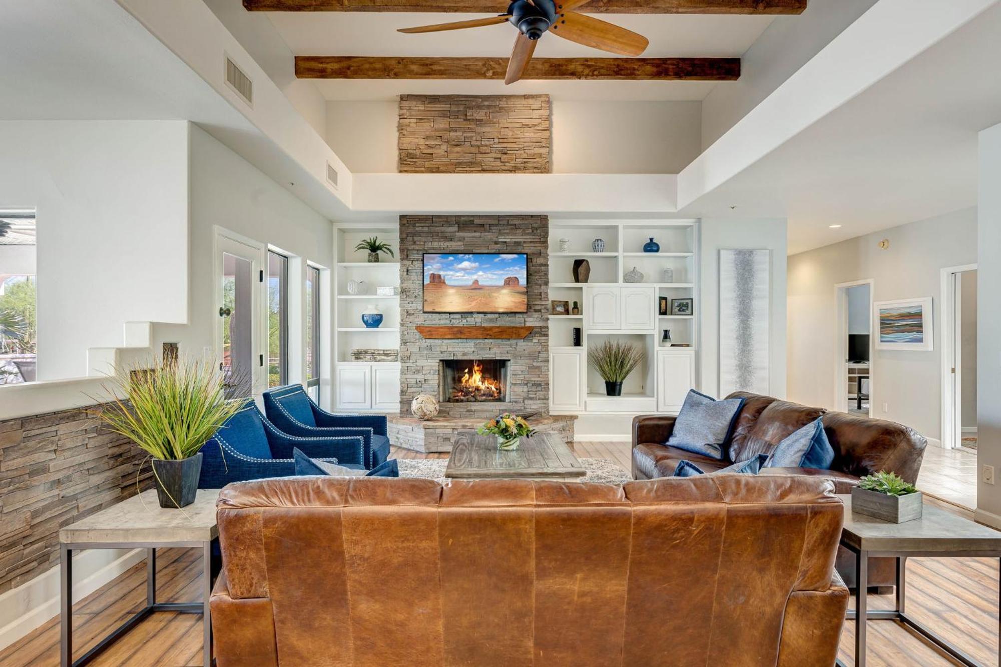 Rancho Relaxo By Paseohomesaz With Pool, And Separate Casita Scottsdale