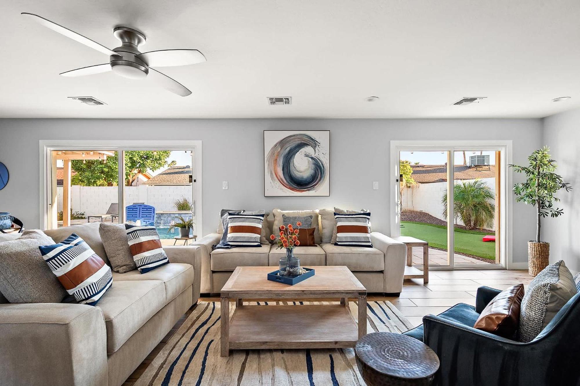 Pool Ping Pong Pool Table Arcade Corn Hole Holiday home Scottsdale