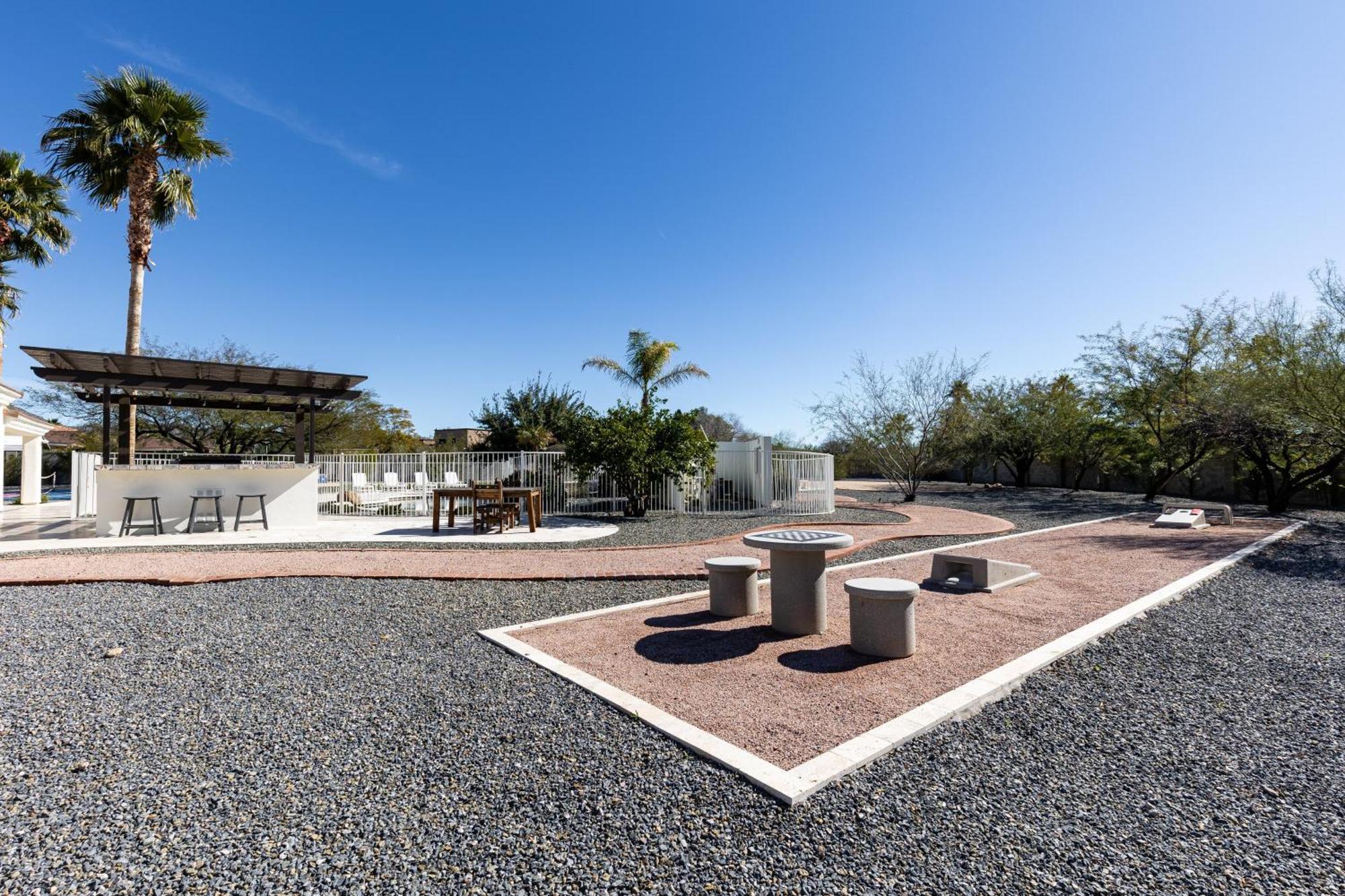 Pickleball Cornhole Basketball Court Tons Of Space At Paradise Heights Retreat