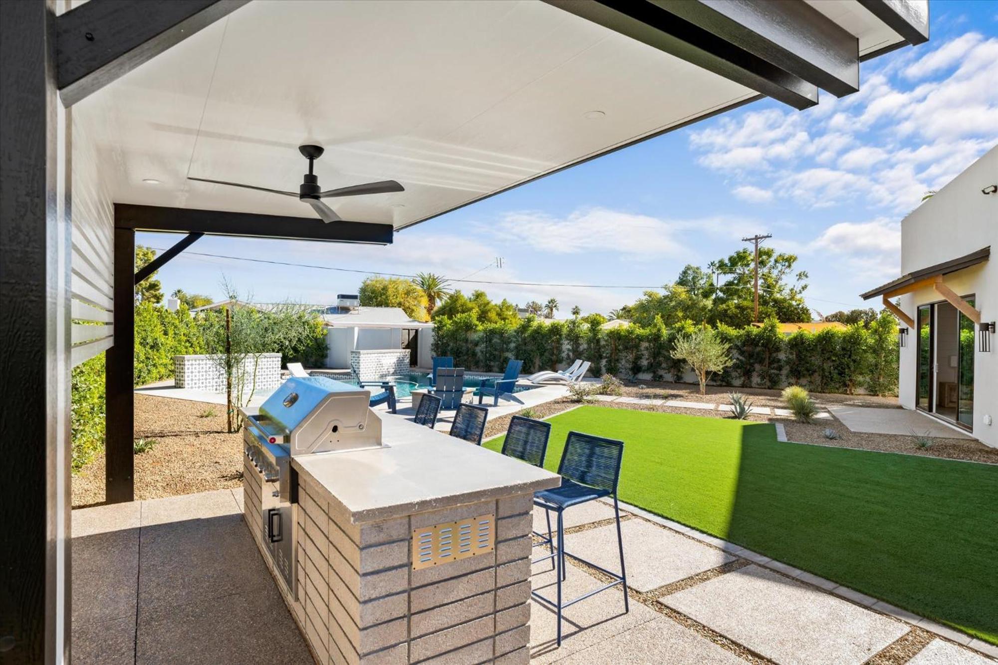 Luxe Villa, Private Pool Putting And Bbq Scottsdale