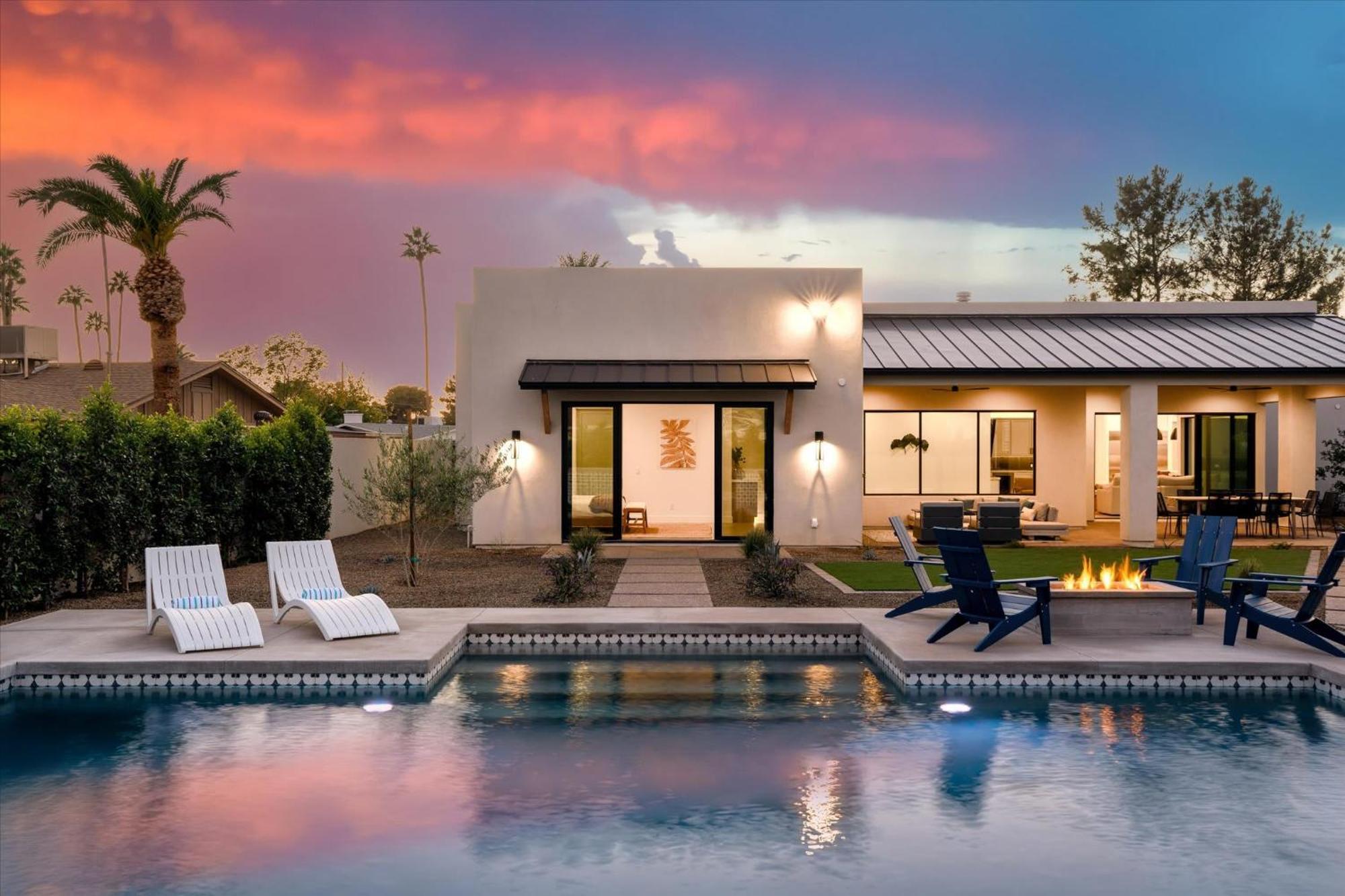 Luxe Villa, Private Pool Putting And Bbq Villa Scottsdale