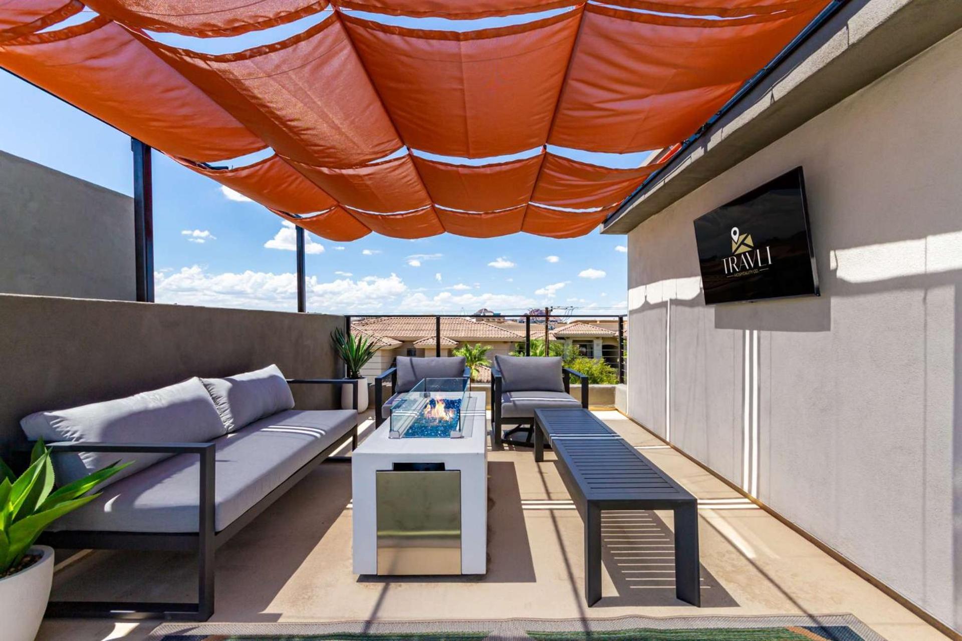 Papago Lux Townhouse With Rooftop Lounge * Scottsdale