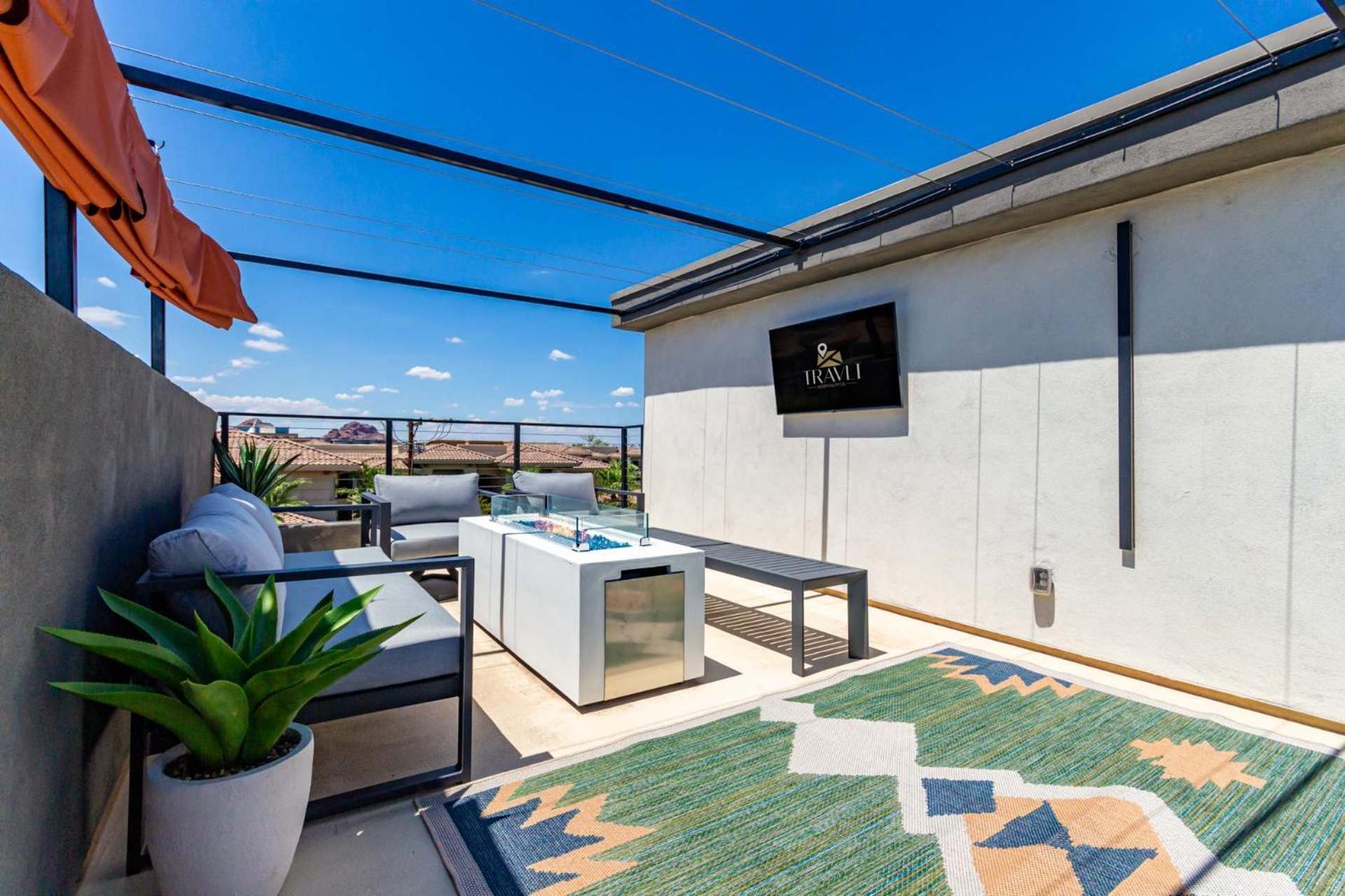Papago Lux Townhouse With Rooftop Lounge *