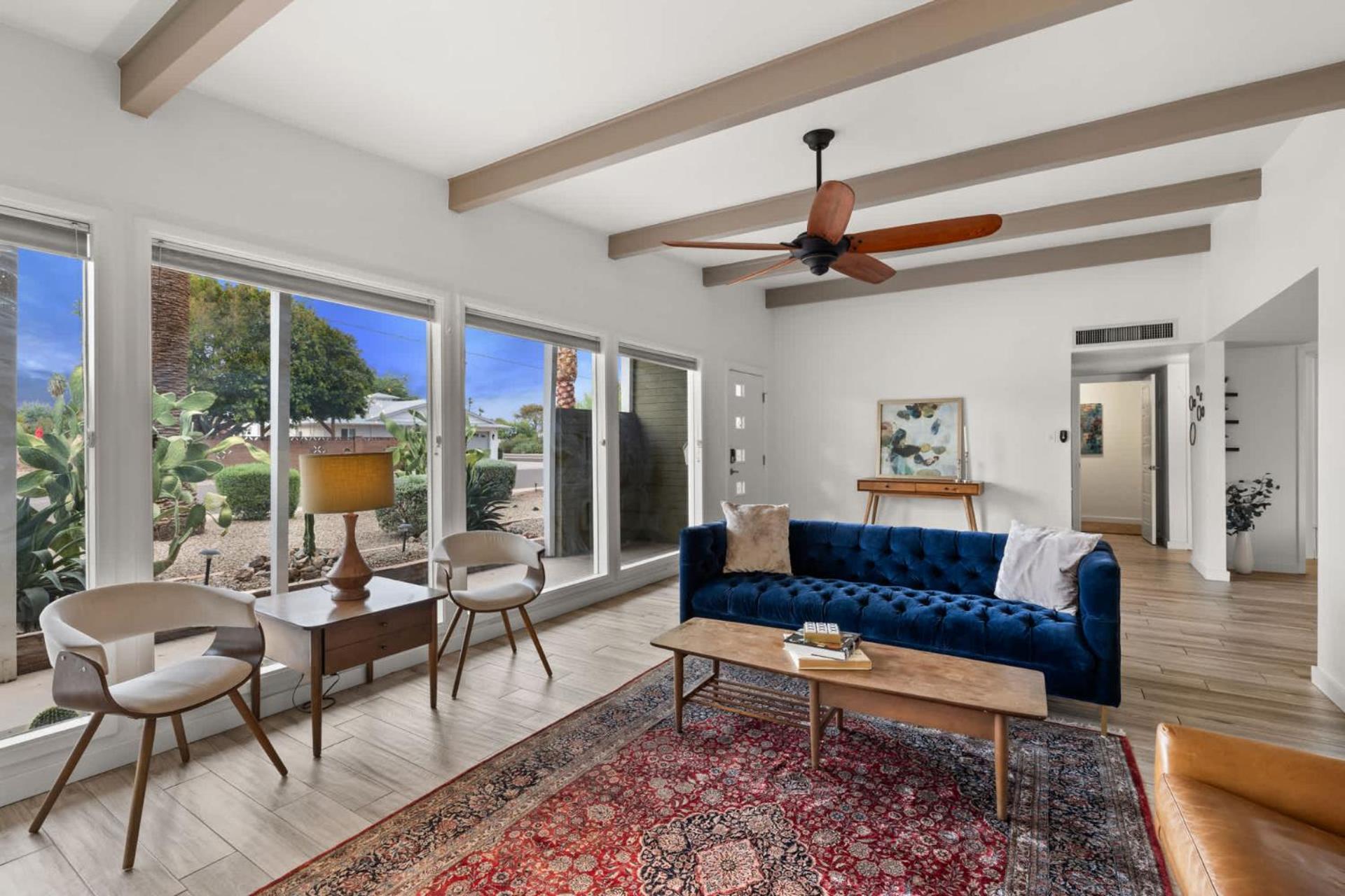 Mid-century Marvel - Poolside Patio With & Bocce Scottsdale