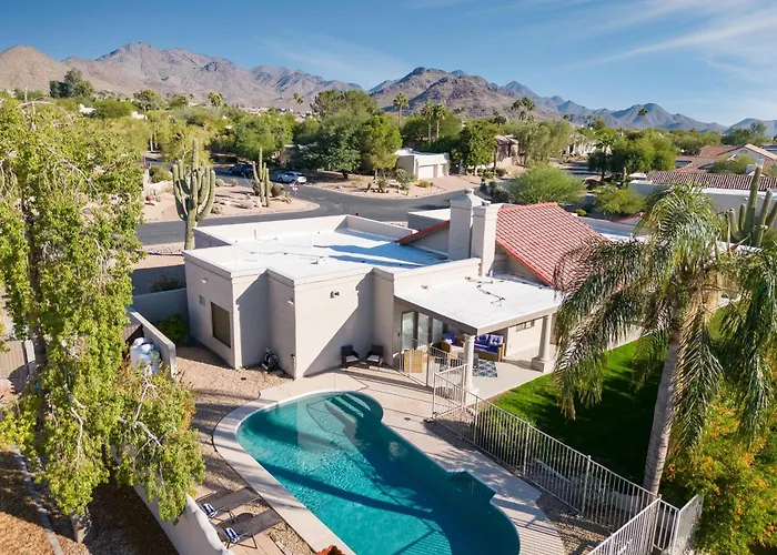 Sonoran Sunshine By Avantstay Pool Putting Green Bbq Ping Pong Pool Table Entertainers Wonderland