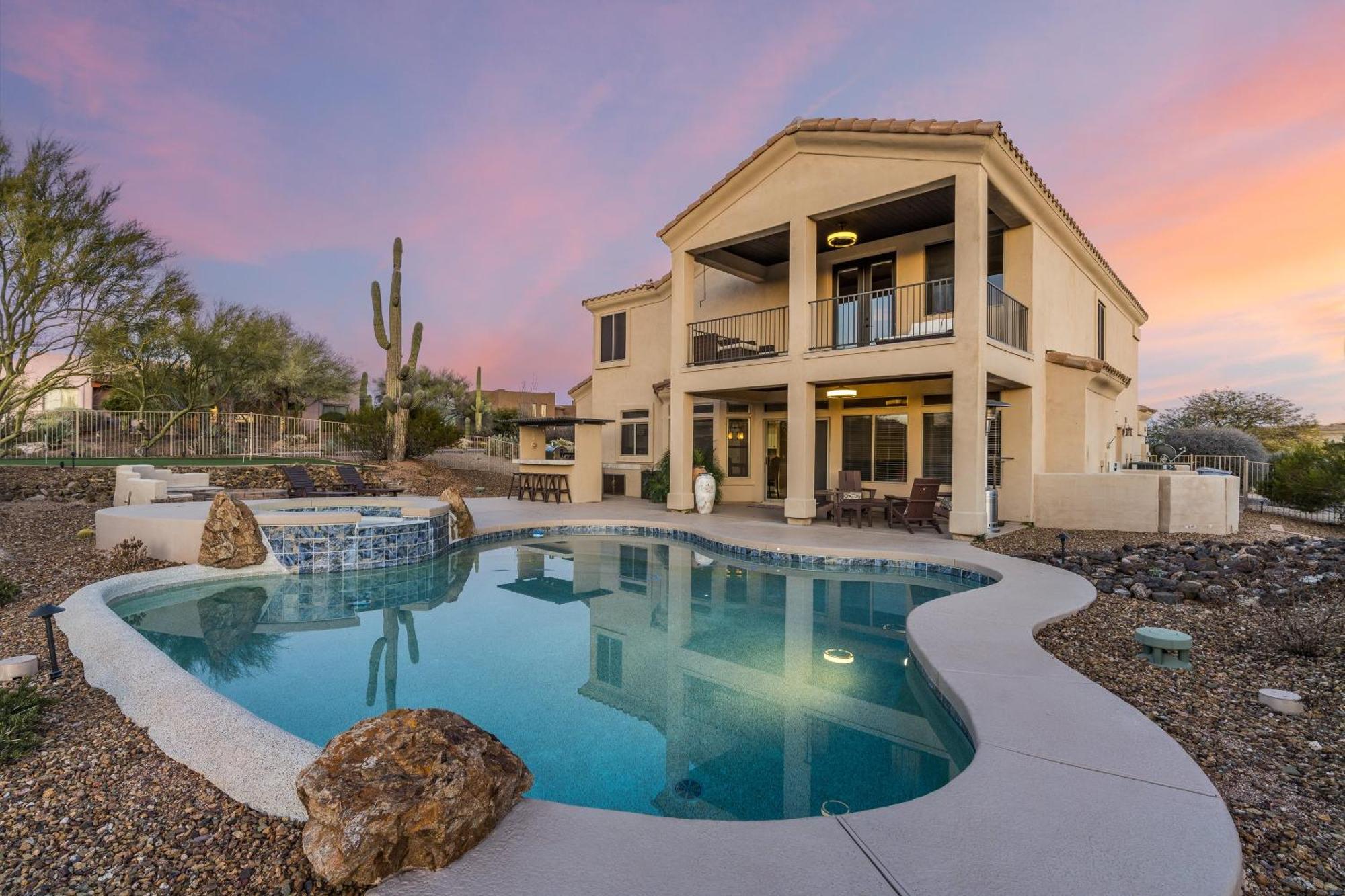Pinnacle Perfection By Porter Heated Pool W Outdoor Putting * Scottsdale